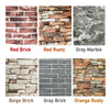 3D Brick Wallpaper Self-adhesive Wall Panel Decals (5 Pcs)