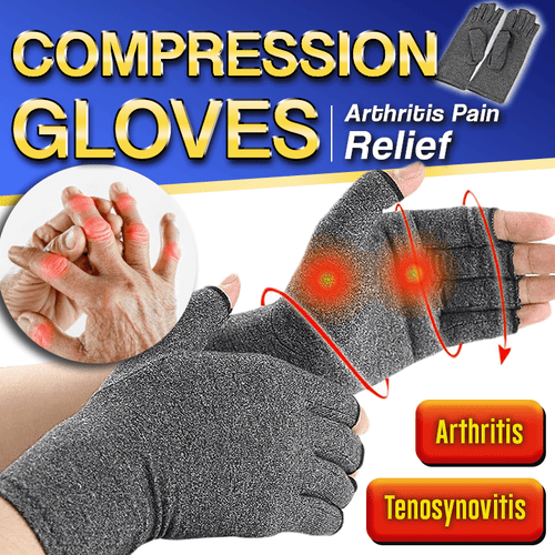 Active Arthritis Pain Relief Compression Gloves