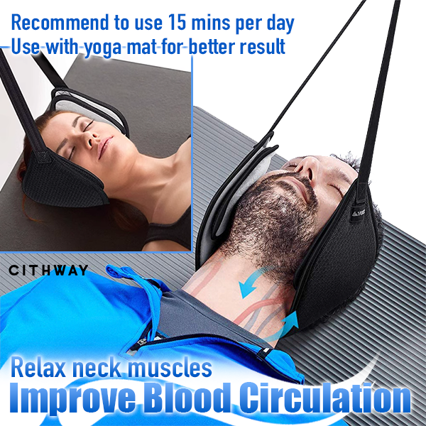 Cithway™ Portable Neck Stretcher Over-Door Hammock