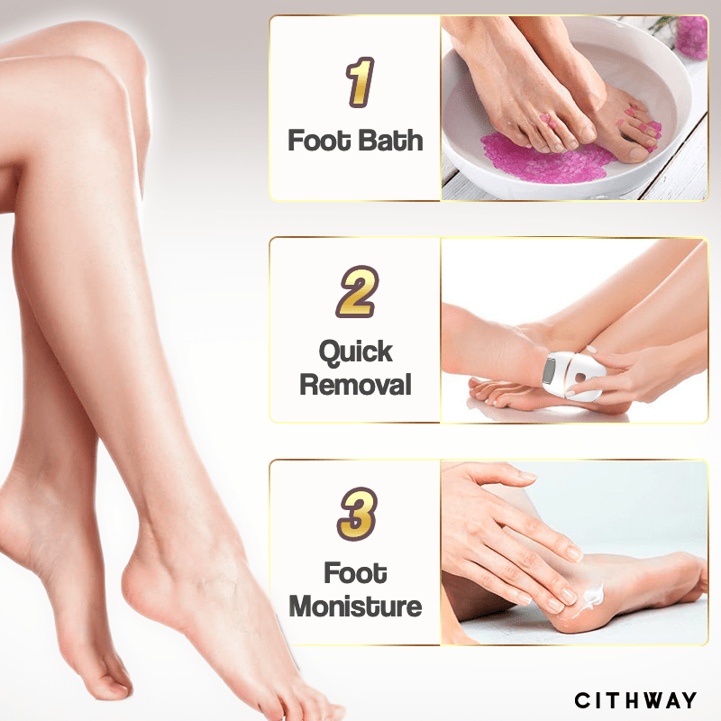 Cithway™ Rechargeable Electric Foot Scrubber