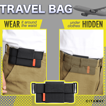 Cithway™ Exercise + Travel Elastic Waist Phone Bag