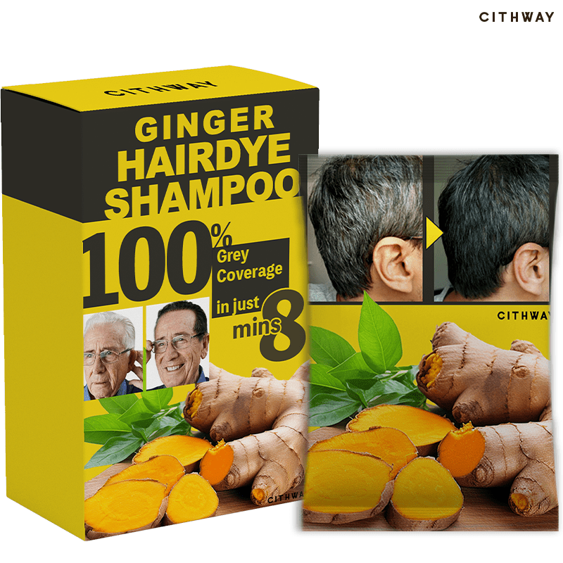 Cithway™ Magic Ginger Plant Hair Darkening Dye Shampoo